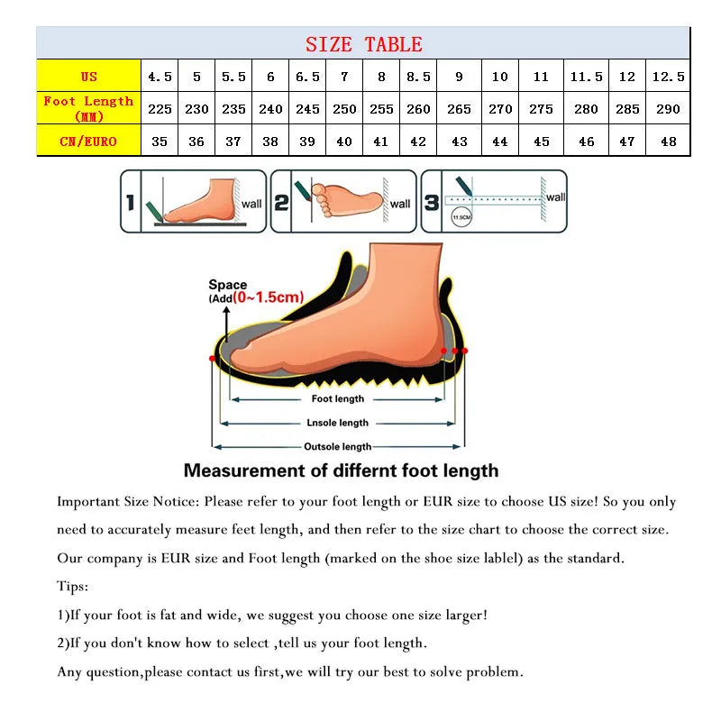 Men's Chunky Platform Sneakers - Breathable Leather, Street Style, Running & Casual Wear