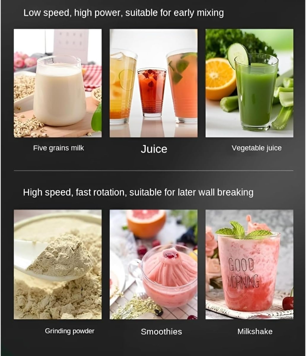 Silver Crust 4500 W Commercial Blender – 2 in 1 Juicer Mixer with 2 Jars & Dishwasher Safe Parts