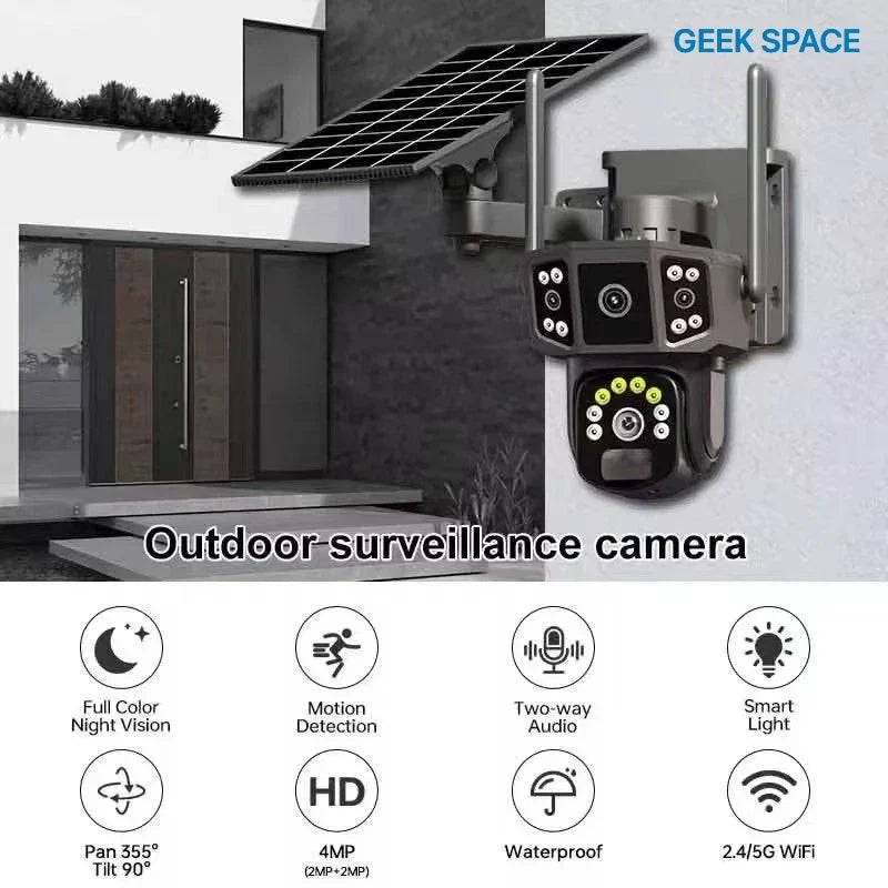 AH-T36 4G Surveillance Camera – Dual 2MP Lenses