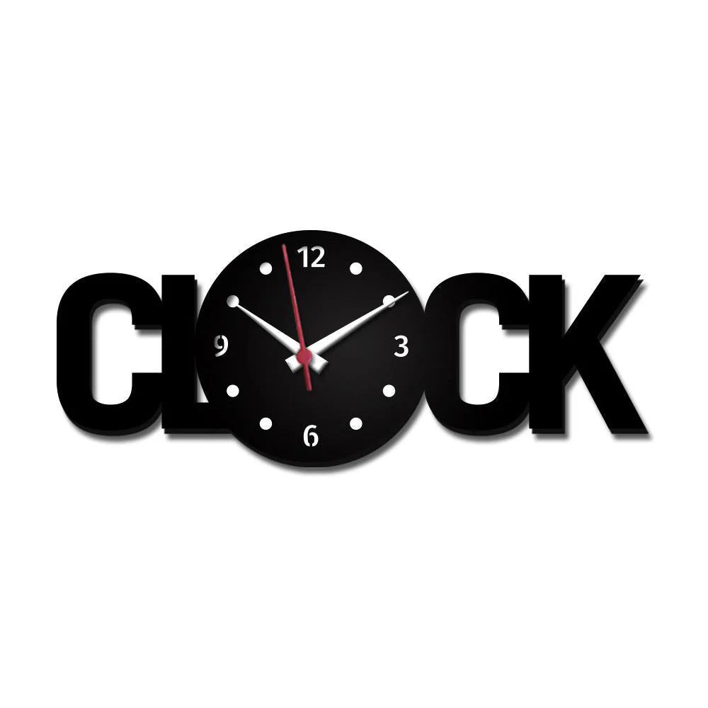 FAIRYTALE CLOCK Acrylic DIY 3D Wall Clock, Wall Decorations