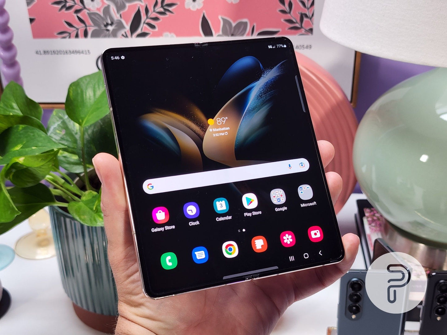 Samsung Galaxy Z Fold 4 5G Phantom Black – 12GB RAM, 256GB Storage (Single SIM + eSIM, International Version)