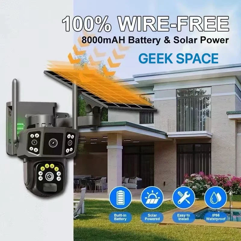 AH-T36 4G Surveillance Camera – Dual 2MP Lenses