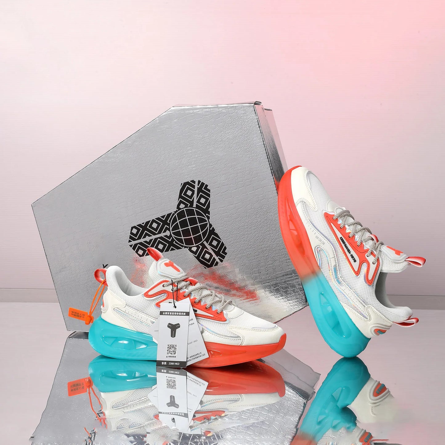 Men's Chunky Platform Sneakers - Breathable Leather, Street Style, Running & Casual Wear