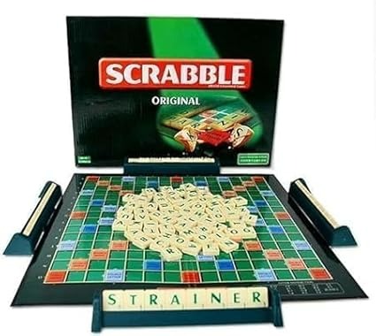 Original Scrabble Board Game – Classic Crossword Strategy for 2 4 Players, Ages 8+