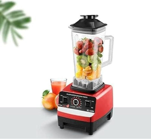 Silver Crust 4500 W Commercial Blender – 2 in 1 Juicer Mixer with 2 Jars & Dishwasher Safe Parts