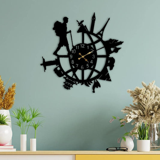 Man or woman acrylic clock wall decoration