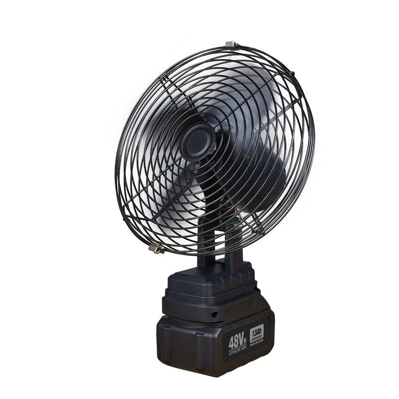 AH 8-Inch Charging Iron Fan – 48V Usage