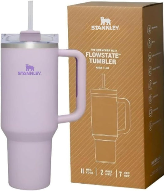 Stanley Quencher™ 40 oz Stainless Steel Tumbler – Leak Resistant Flip Straw, Double Wall Vacuum Insulation, BPA Free