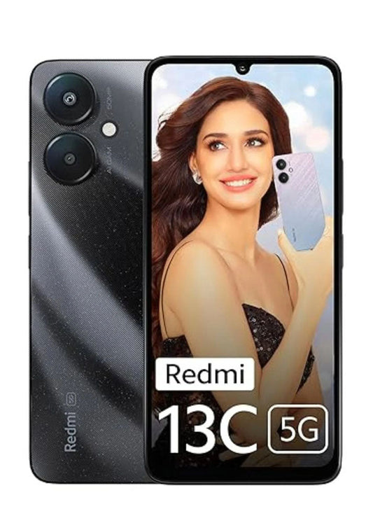 Redmi 13C (Black, 6GB RAM, 128GB Storage)