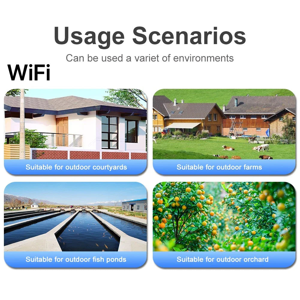A&H Geek Space VC3-WiFi Solar-Powered Smart Surveillance Camera