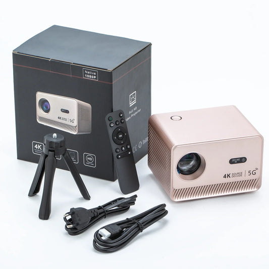AH-Q96-E450 Android 13 Smart Projector – 1080p Resolution with 4K Source Decoding